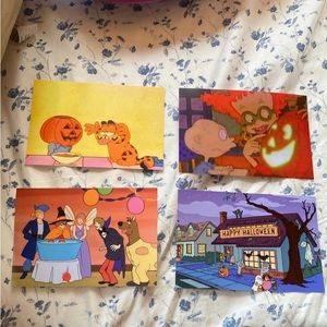 old school holloween photos for photo wall